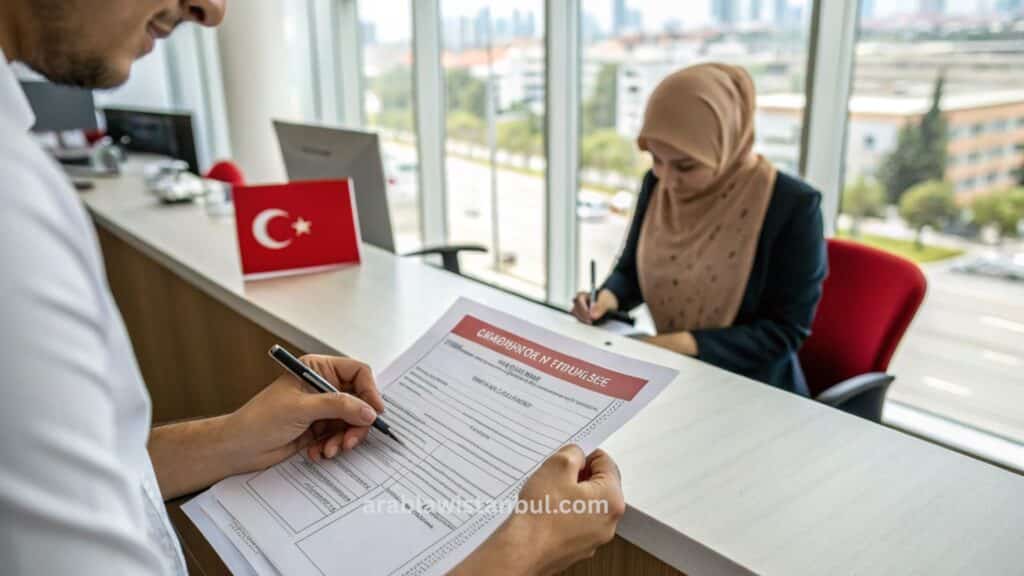 مقيم أجنبي يقدم شكوى قانونية من خارج تركيا عبر الإنترنت ضد محامي أو مؤسسة تركية.