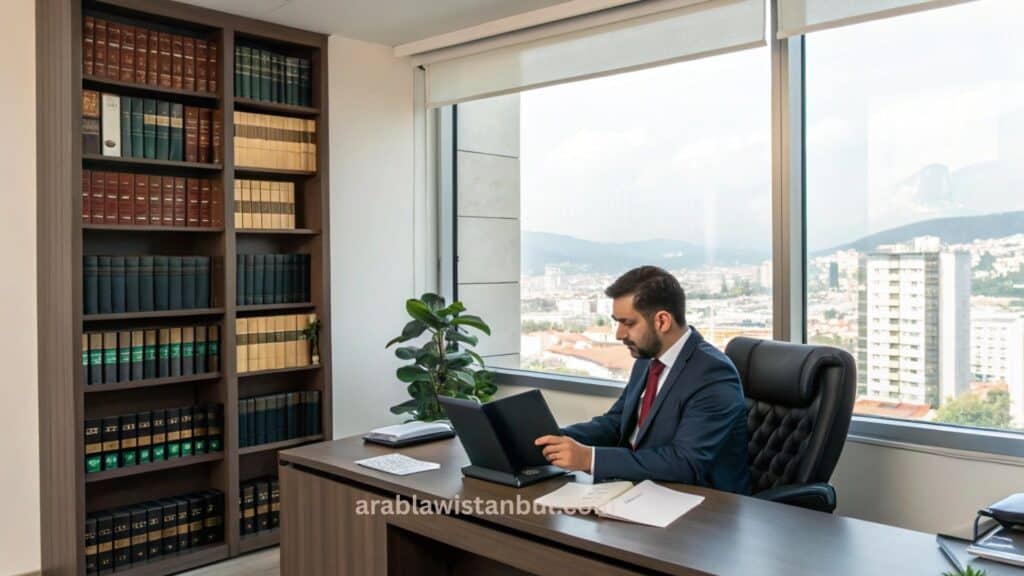 صورة محامي عربي في أنطاليا يقدم استشارات قانونية وخدمات للأجانب