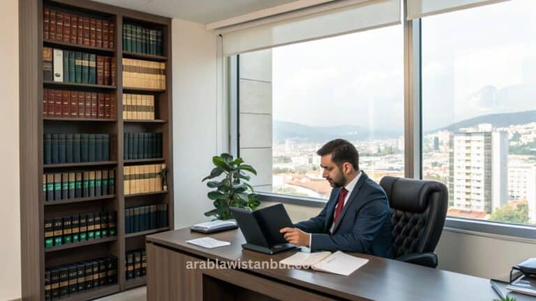 صورة محامي عربي في أنطاليا يقدم استشارات قانونية وخدمات للأجانب